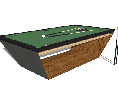 Modern billiard table billiard 3d model