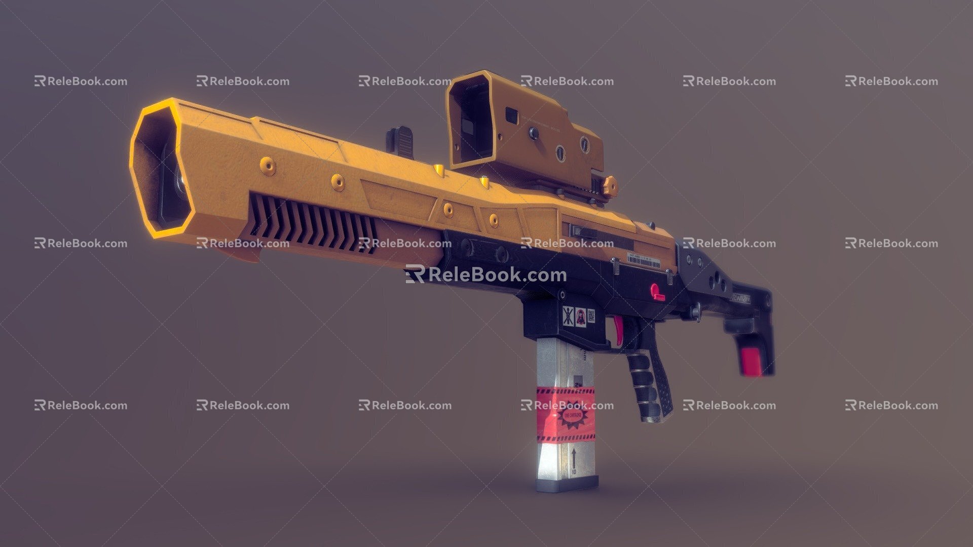 Weapons Sam Rifle 3d model