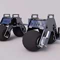 ferromagnetic wall-climbing robot 3d model