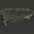 Rock Block Rock Block Rock Specimen Boulder Big Stone Block Rock Stratum Rock Stratum Rock Stratum Rock 3d model