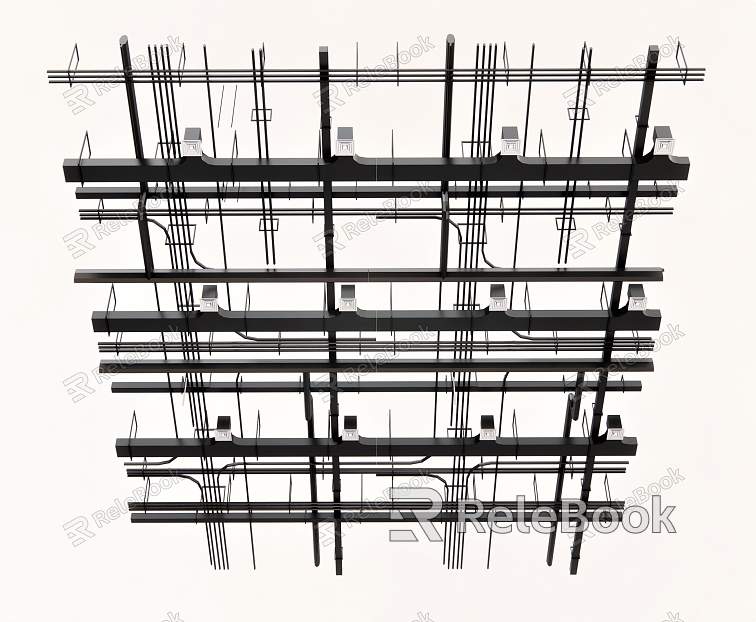 Industrial LOFT suspended ceiling model