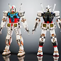 Modern Robot Warrior Robocop 3d model