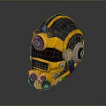 Sci-Fi Helmet Alien Helmet High Tech Helmet Game Helmet 3d model