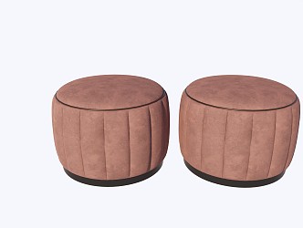 Modern sofa stool sofa stool 3d model