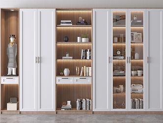 Nordic Bookcase 3d model