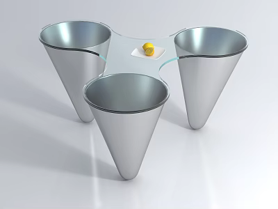 Modern coffee table 3d model