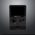 Vintage Game Boy Advance Portable Gaming Console With Classic Design And Screen