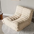 Modern Sofa Single Sofa Lazy Sofa Caterpillar Art Sofa 3d model