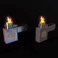 Modern Lighter Modern Realistic Lighter Fire Life Supplies 3d model