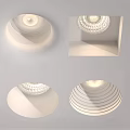Different Styles of Downlights and Spotlights for Modern Home Ceiling Lighting
