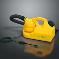 H TECH Yellow Electric Sprayer With Black Hose And Green Power Cord