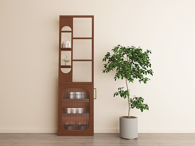 Simple partition cabinet 3d model