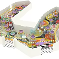 Colorful Indoor Kids Play Equipment With Slides Climbing Structures And Interactive Zones