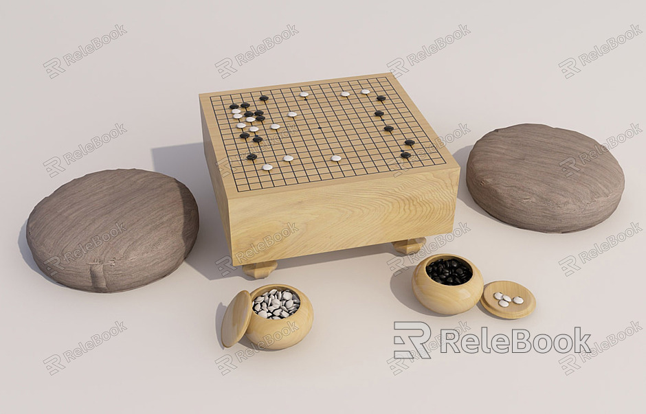 Japanese Go Table model