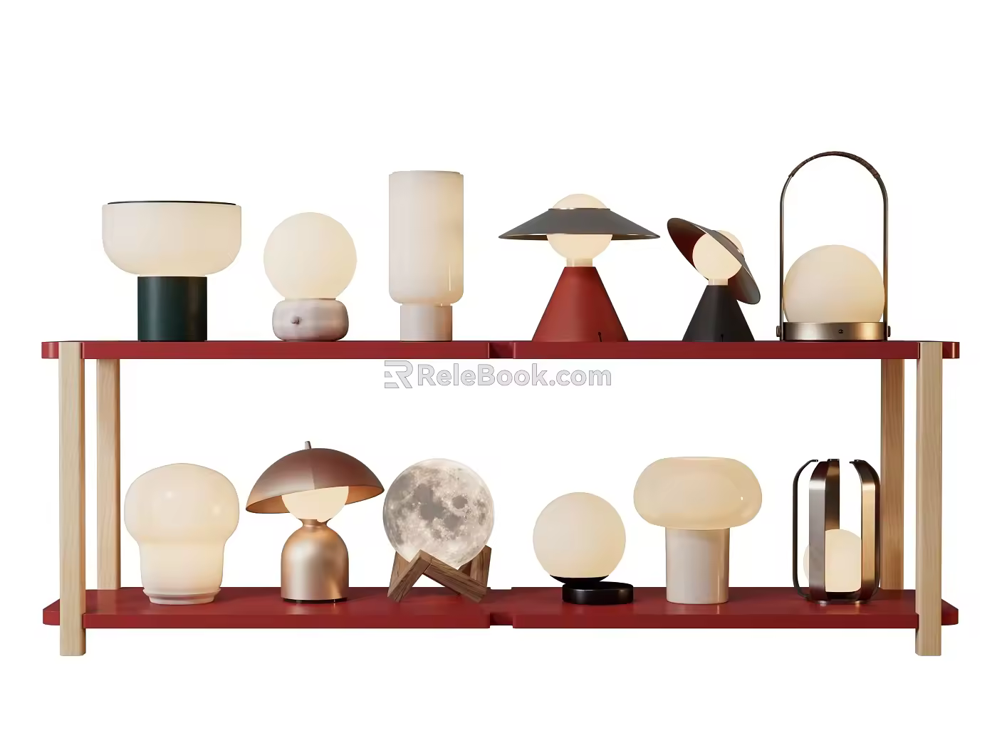 Simple Table Lamp Cream Style Table Lamp Light Luxury Lamps Nordic Table Lamp 3d model
