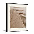 Minimalist Sand Texture Landscape Painting With Natural Beige Tones And Textured Surface Artwork