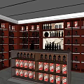 Luxury Wine Cellar Design With Shelves Lighting And Bottles Storage