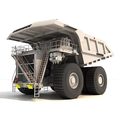 modern loading truck 3d model modern loading truck 3d model