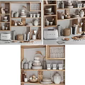 Neatly Arranged Daily Necessities In Home Spaces