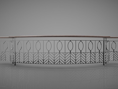 Modern Guardrail Railing model