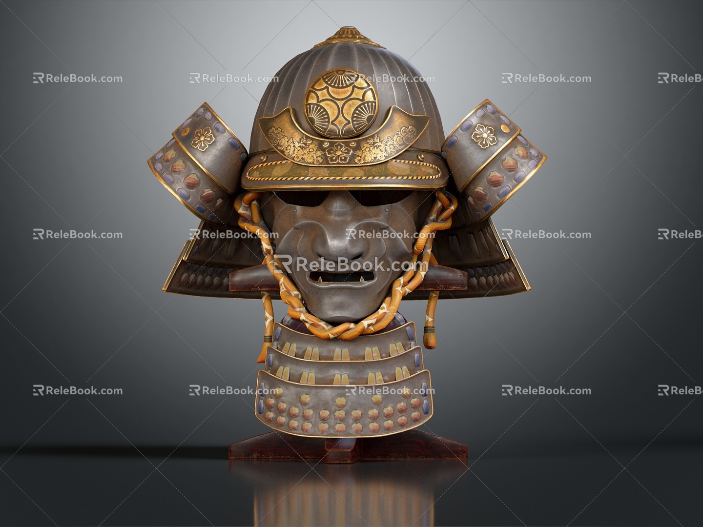 Modern War Helmet Kamen Knight 3d model