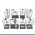 Contemporary Shower Sauna Enclosures With Transparent Glass Various Designs And Control Panels
