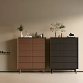 Modern Wood Grain Cabinet Ins Style Minimized Style Cabinet Entire Cabinet Sideboard Cabinet Balcony Cabinet Storage Cabinet Home Entrance Cabinet 3d model