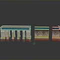 Columns Stone Columns Stone Columns Old Columns Roman Columns Roman Columns Classical Columns Greek Columns 3d model