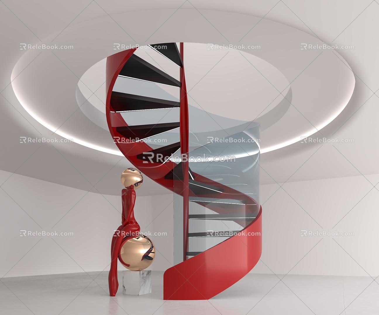 Stairs 3d model