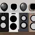 Modern washing machine 3d model