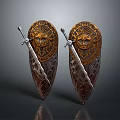 European Medieval Shield Ancient Shield 3d model