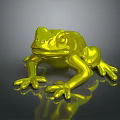 Frog Poison Frog Game Frog Reptile Cold Blooded Animal Reptile 3d model