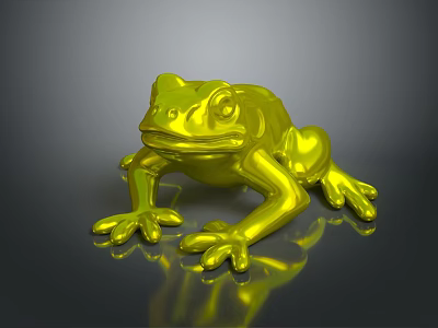Frog Poison Frog Game Frog Reptile Cold Blooded Animal Reptile 3d model