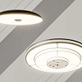 modern ceiling lamp 3d model