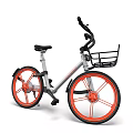 Bicycle combination bicycle sharing bicycle 3d model