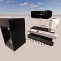 sound audio processing system 3d model