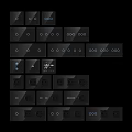 Modern Black Switch Panels With Various Button Configurations And Socket Designs