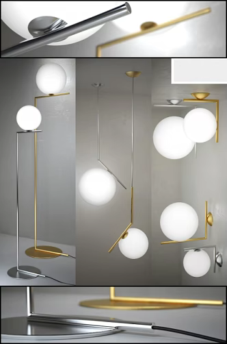 Lamp combination 3d model