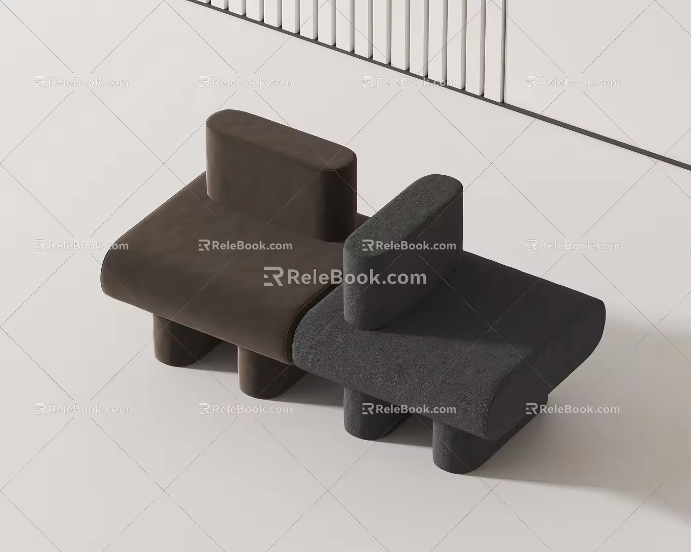 Modern Modular Sofa 3d model
