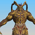 Orc Monster Tauren Game Character 3d model