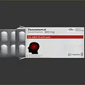 Paracetamol 500mg Tablets Package For Mild Pain Relief With 20 Tablets