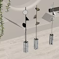 Floor lamp decorative floor lamp 3d model