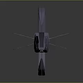 Modern Spaceship Spacecraft 3d model