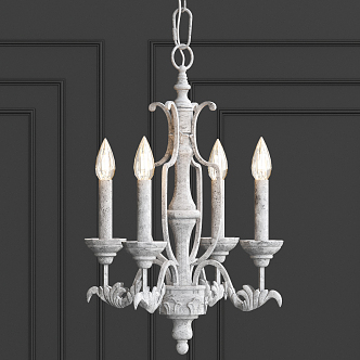 European-style chandelier 3d model