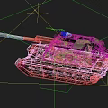 PBR Russian 2S19 Msta Type Self-Propelled Howitzer Self-Propelled Gun MstaS 3d model