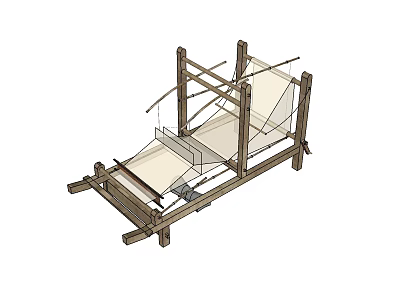 Retro Loom 3d model