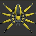 Machine Spider Spider Mechanical Spider Mecha Spider Science Fiction Spider Cyberpunk Spider Cyberpunk Spider 3d model