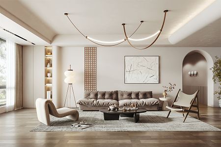 The Silent Living Room 3d model