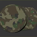 Camouflage Patterned Hat As Everyday Life Accessory With Comfortable Design