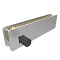 Industrial Conveyor Belt System With Metal Frame And Chain Links Drive Unit